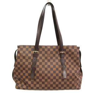 LOUIS VUITTON Authentic Brown Damier Shoulder Bag
